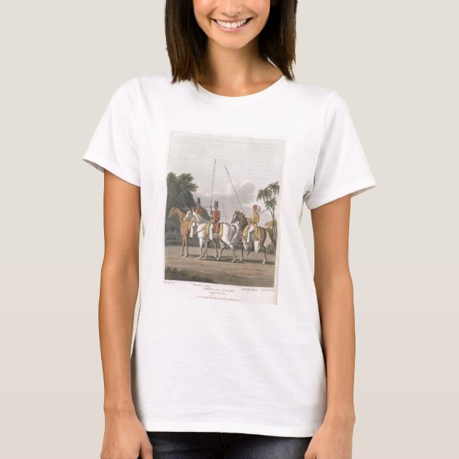 Camiseta Caballería irregular, Ejército de Bengala 1817, pl (Anverso)