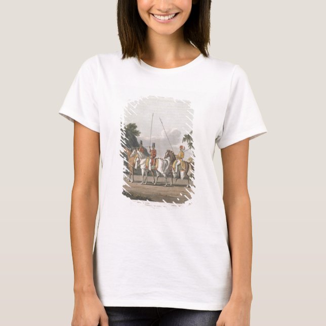 Camiseta Caballería irregular, Ejército de Bengala 1817, pl (Anverso)
