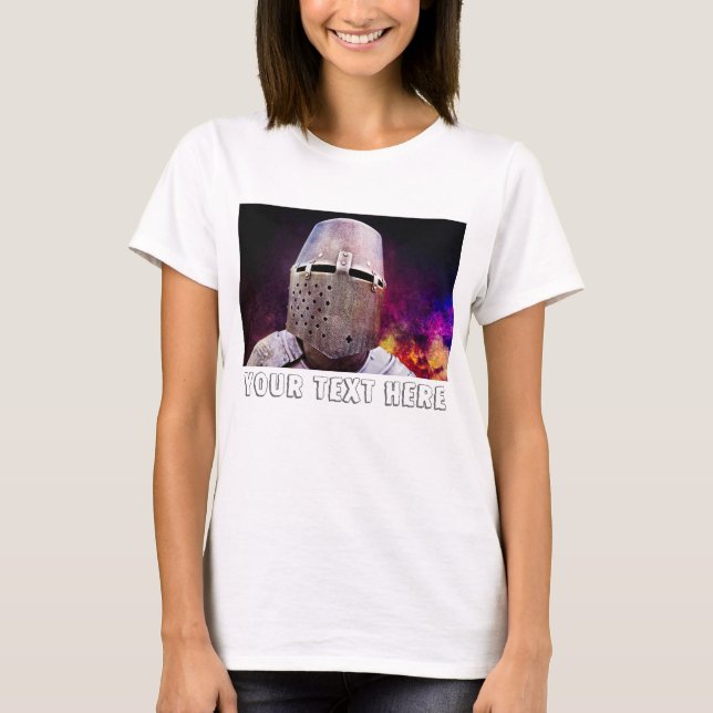 Camiseta Caballero - Agrega tu texto (Anverso)
