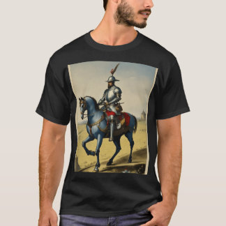 Camiseta "Caballero caballeroso a caballo - Eterno medieval