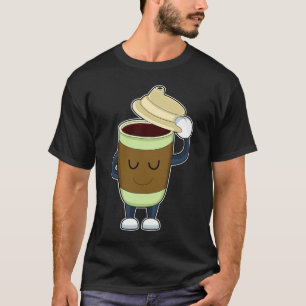 Camiseta Caballero Café para ir