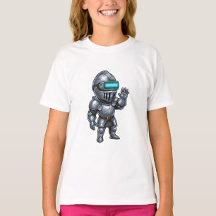 Camiseta Caballero ciberpunk de VR Chibi Kids