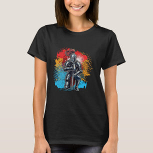 Camiseta Caballero Colorido Caballeros Medievales Divertido