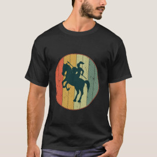 Camiseta Caballero de Caballo Retro Vintage Medieval Justas