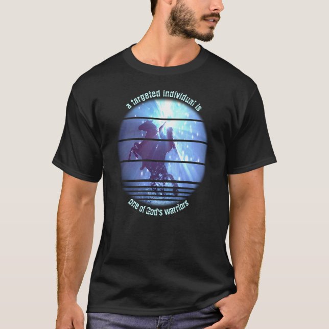 Camiseta Caballero de conciencia de individuos en el caball (Anverso)