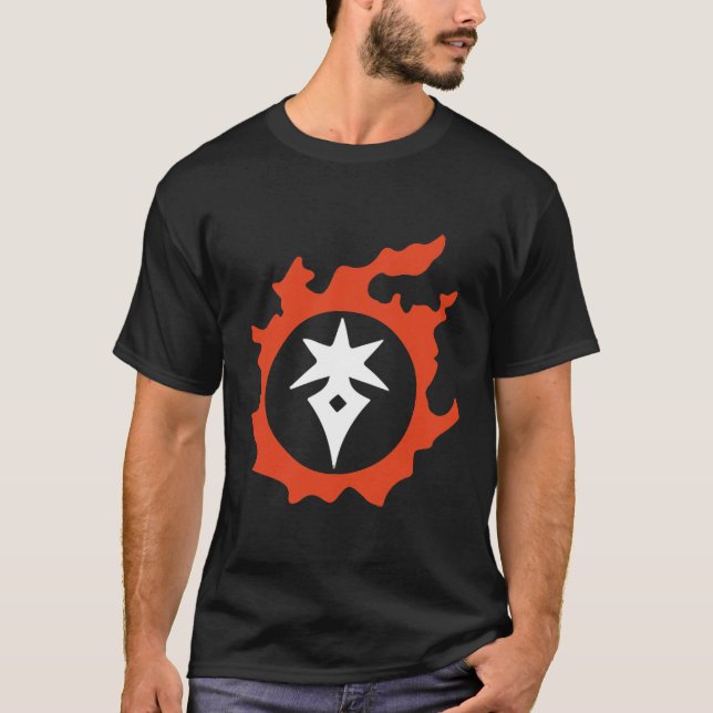 Camiseta Caballero de la Oscuridad Guerreros de la Luz y la (Anverso)
