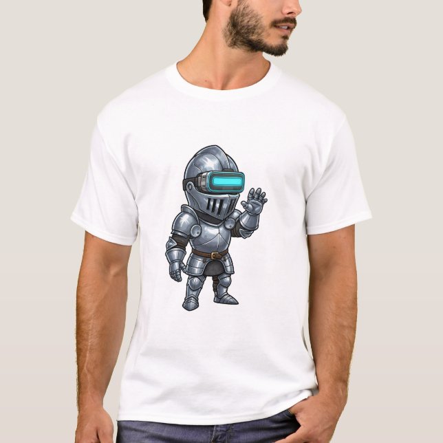 Camiseta Caballero de Onda de VR (Anverso)