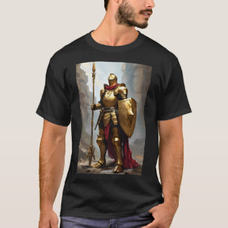 Camiseta Caballero de Oro Rojo(lanza)
