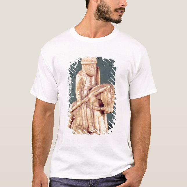 Camiseta Caballero de un juego de ajedrez (Anverso)