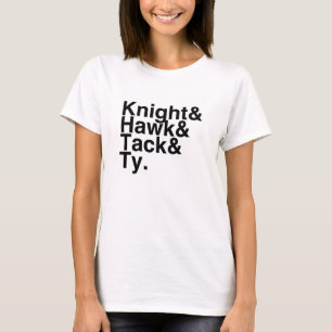 Camiseta Caballero del novio del libro, halcón, tachuela,