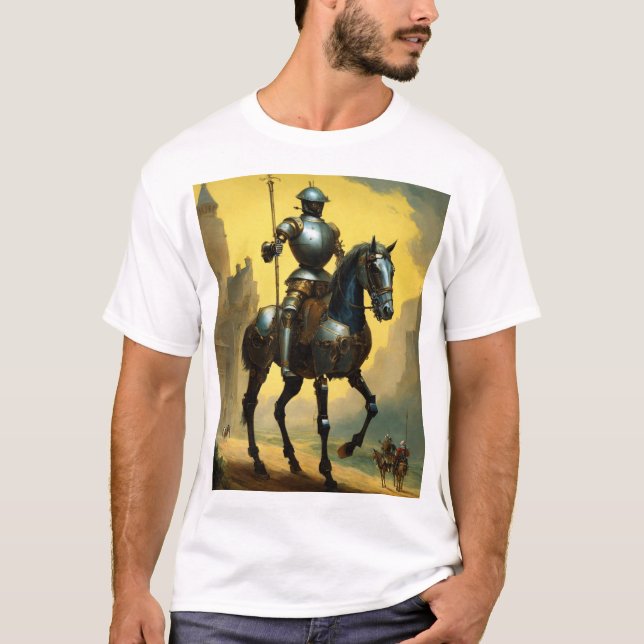Camiseta Caballero en brillante armadura: Guerrero de la ép (Anverso)