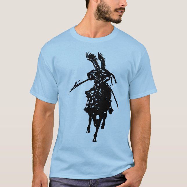 Camiseta Caballero en el caballo (Anverso)