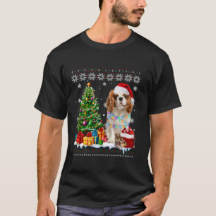 Camiseta Caballero feo Rey Charles Santa Hat Navidades