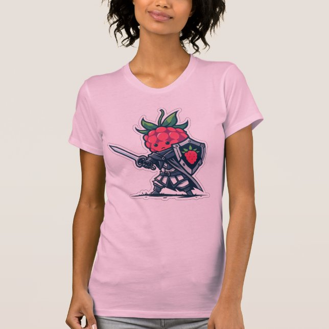 Camiseta Caballero Frambuesa (Anverso)