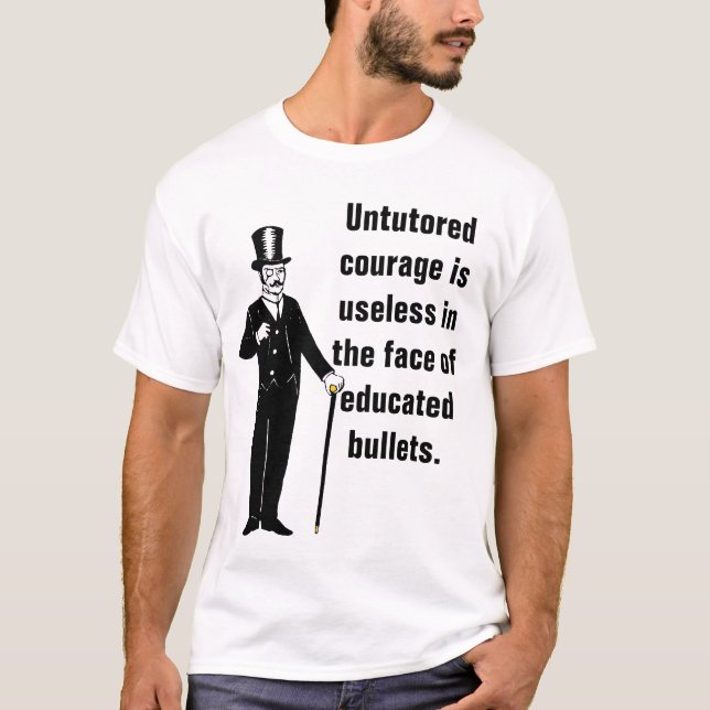 Camiseta Caballero imprudente de Gen. George S. Patton (Anverso)