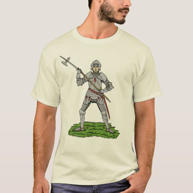 Camiseta Caballero Inglés del Siglo XV (Anverso)
