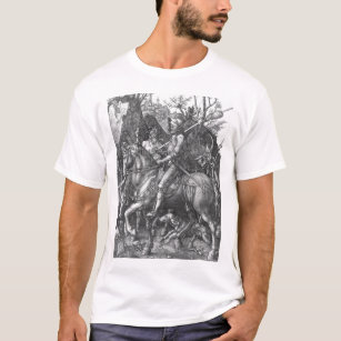 Camiseta Caballero, muerte y el diablo, 1513 (grabado)