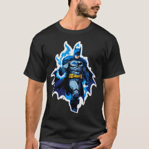 Camiseta Caballero Radiante - Batman Reforjado en Llama Azu