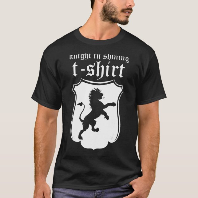 Camiseta Caballero Templario Caballero De La Fantasía Medie (Anverso)