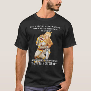 Camiseta Caballero Templario Mujer Cristiana Soy La Guerra