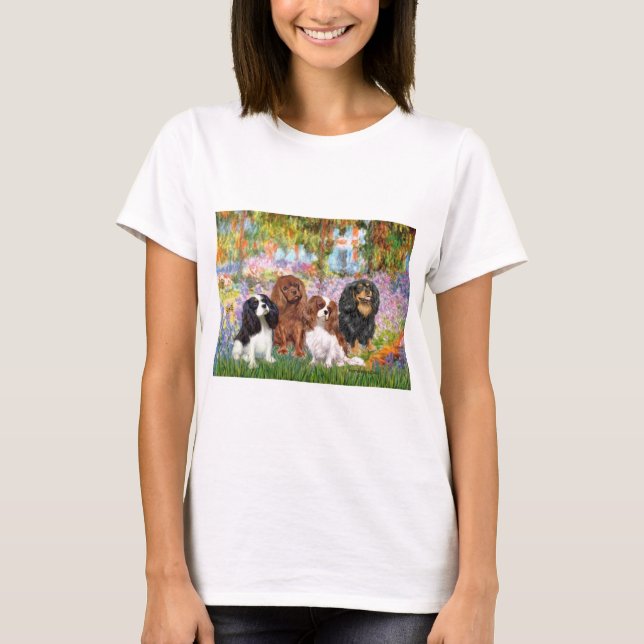 Camiseta Caballeros (4) - en el Jardín de Monet (Anverso)