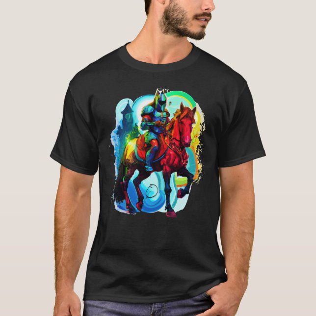 Camiseta Caballeros Angélicos (Anverso)