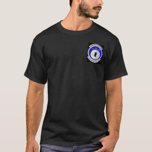 Camiseta Caballeros azules - negro