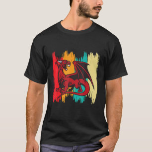 Camiseta Caballeros de la Edad Media de la Mitología Retro 