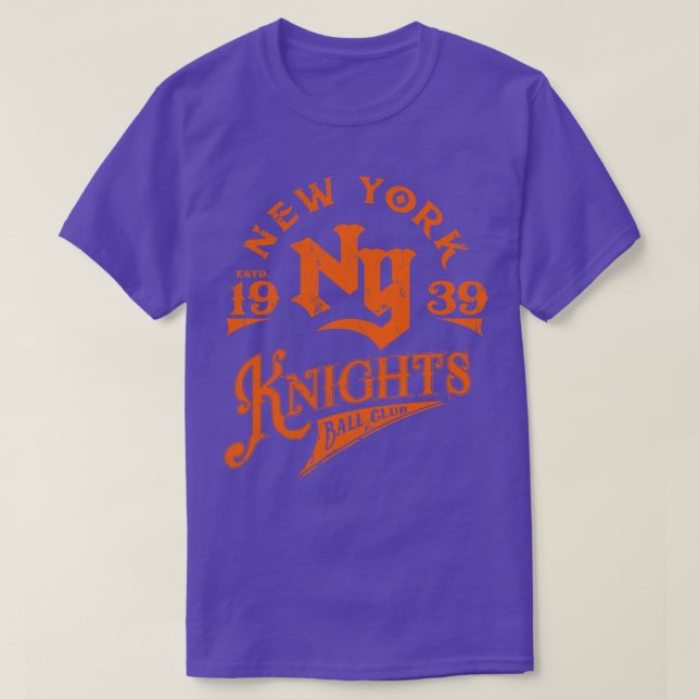 Camiseta Caballeros de Nueva York (Diseño del anverso)
