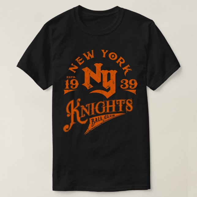 Camiseta Caballeros de Nueva York (Diseño del anverso)