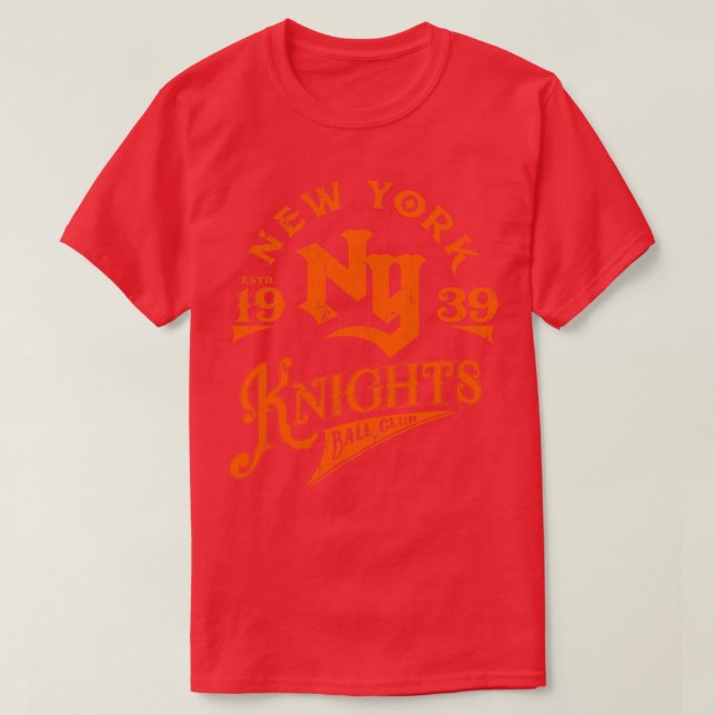 Camiseta Caballeros de Nueva York (Diseño del anverso)