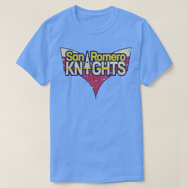 Camiseta Caballeros de San Romero 2012 (Diseño del anverso)