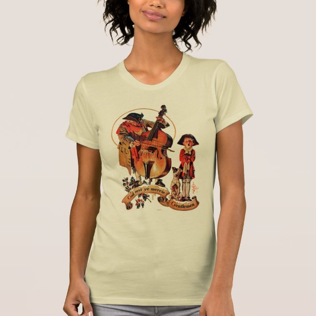Camiseta Caballeros de YE Merrie del resto de dios (Anverso)