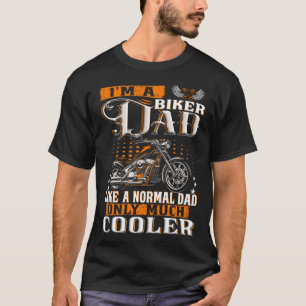 Camiseta Caballeros Graciosos - Soy un padre ciclista dicie