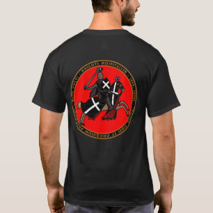 Camiseta Caballeros Hospitaller que carga en el sello Shir