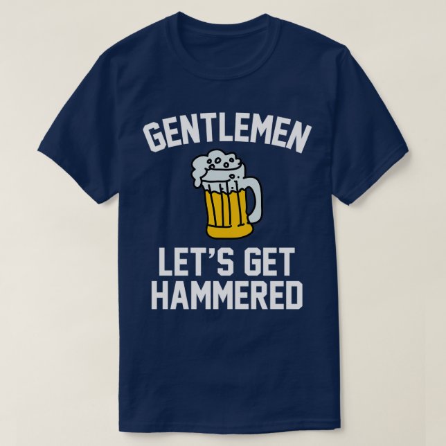Camiseta Caballeros Letx27s Obtuvieron una Bachelor Party 1 (Diseño del anverso)