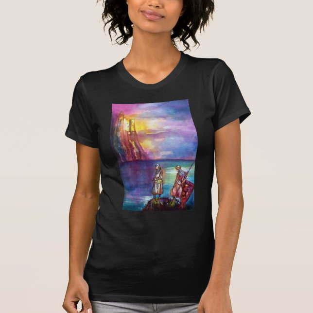 Camiseta Caballeros medievales de PENDRAGON, Lago Sunset, F (Anverso)