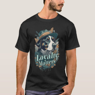Camiseta Caballeros Perro Una Celebración De Lealtad Y Amig