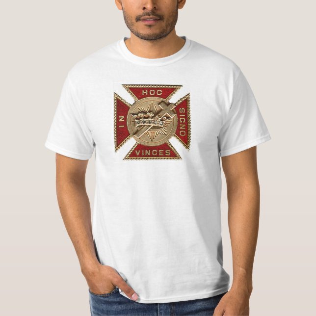 CAMISETA CABALLEROS TEMPLAR (Anverso)