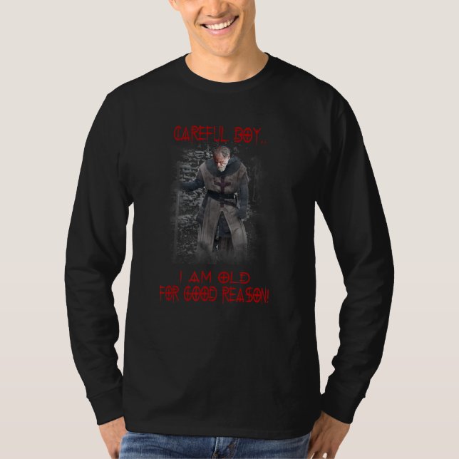 Camiseta Caballeros Templarios Anillo Cuidadoso Niño para e (Anverso)
