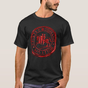 Camiseta Caballeros templarios arden sellos soldados de Cri