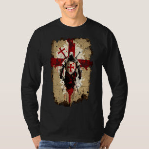 Camiseta Caballeros Templarios cruzados soldados de Cristo
