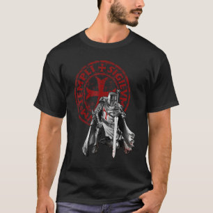 Camiseta Caballeros Templarios cruzan soldados cristianos 1