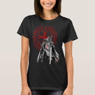Camiseta Caballeros Templarios cruzan soldados cristianos 1