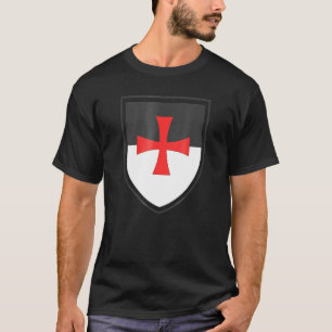 Camiseta Caballeros Templarios Escudo cruza cruzadas Cristo