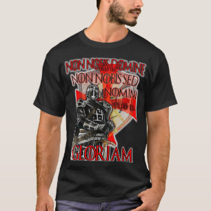 Camiseta Caballeros Templarios No Nobis Gloriam Crusader Cr