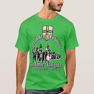 Camiseta Caballeros teutónicos Cruzados de Jerusalén
