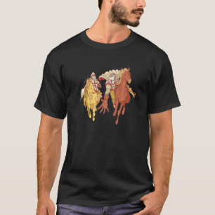 Camiseta Caballeros y Caballos - Renacimiento Cruzado Medie