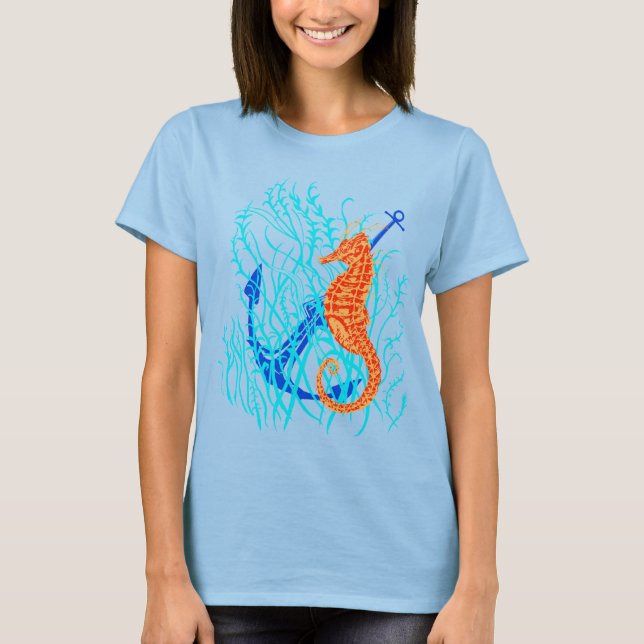 Camiseta caballito de mar (Anverso)