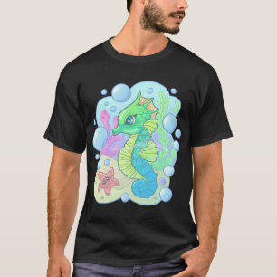Camiseta caballito de mar adorable